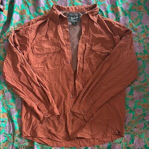 🐅Woolrich Men's Orange Button Down🐅